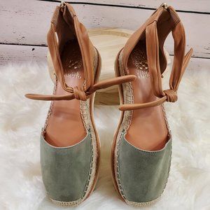 Vince Camuto Binadee Flatform Espadrille 7 Medium Beautful!